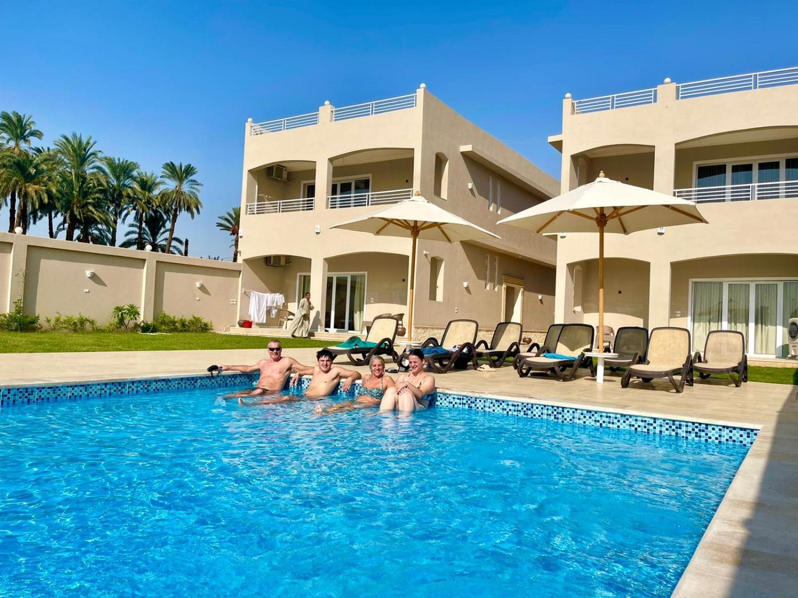 Royal Nile Villa - Pool View Apartment 1 الأقصر المظهر الخارجي الصورة